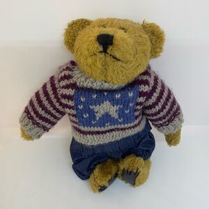 Boyds Bears Bear Plush in Flag Sweater